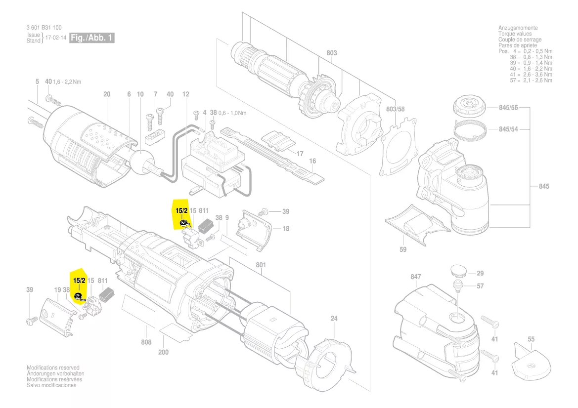 Ressort spirale réf. 1 619 P02 809 BOSCH